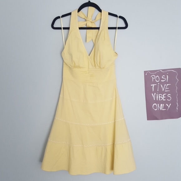 BCBGMaxAzria Dresses & Skirts - NWOT BCBGMaxAzria Yellow Sun Dress